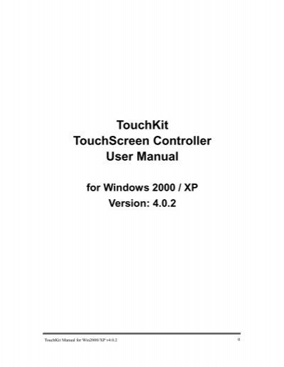 Touchkit Driver Mac Os X