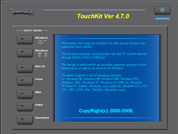 Touchkit Driver Mac Os X